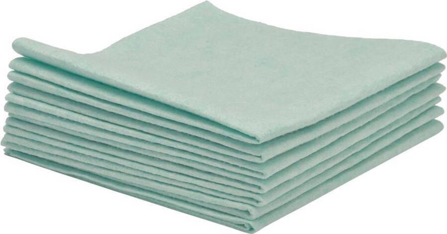 D&L Viscose Vaatdoek 40 x 38cm 10 Stuks Groen