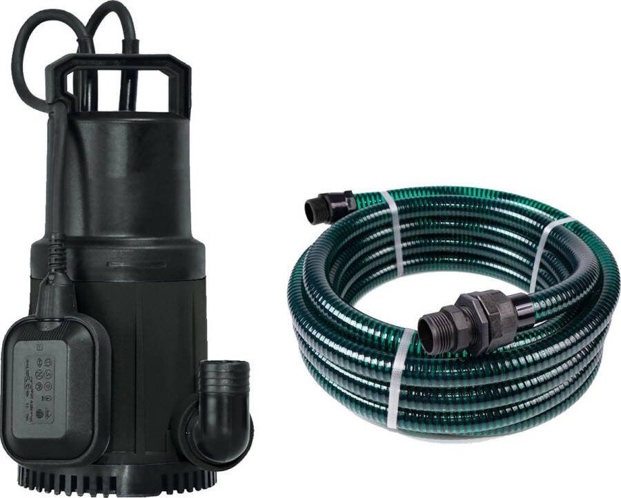 DAB Nova Salt M-A + Slang 7 m Dompelpomp Zoutwaterpomp Met Vlotter Startklaar Pakket 8.000l h 280W