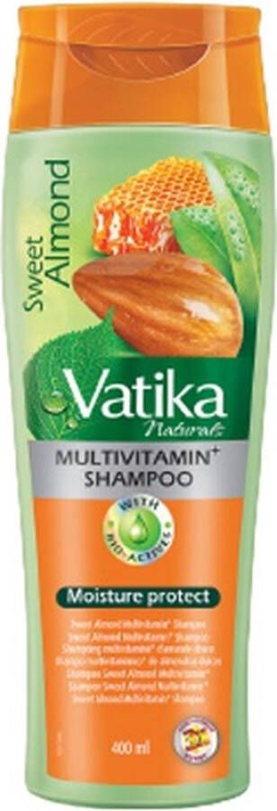 Dabur Vatika Sweet Almond shampoo Zoete amandelolie shampoo 400 ml