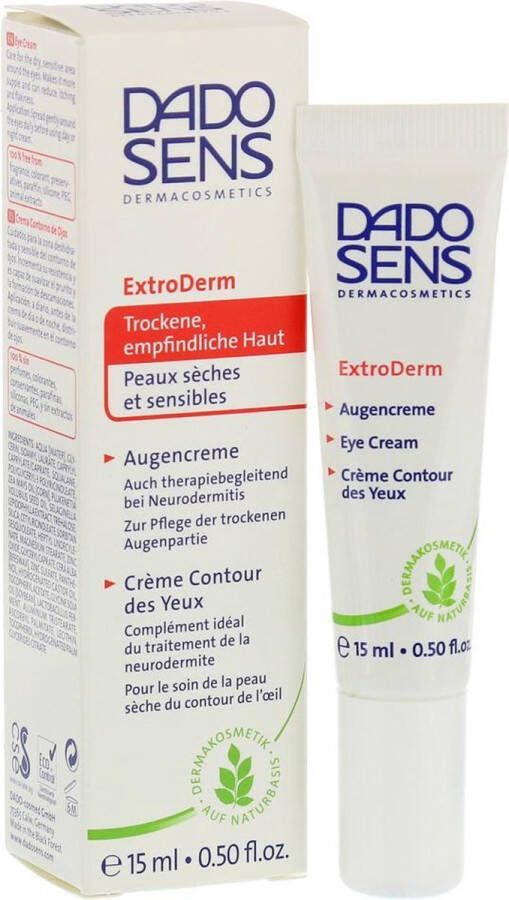 Dadosens Dado Sens Dado Sens Extroderm Eye Cream 15 Ml