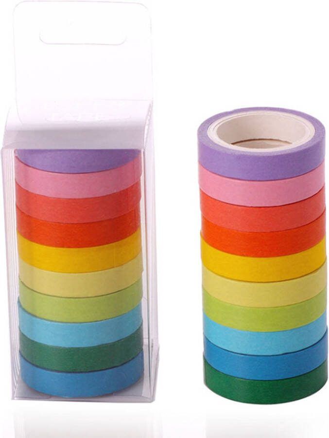 Daily Essentialz Washi Tape Washi Tape Bullet Journal Masking tape Bullet Journal Stickers Bullet Journal en Plakboek Stickers Volwassenen Plakband Tape