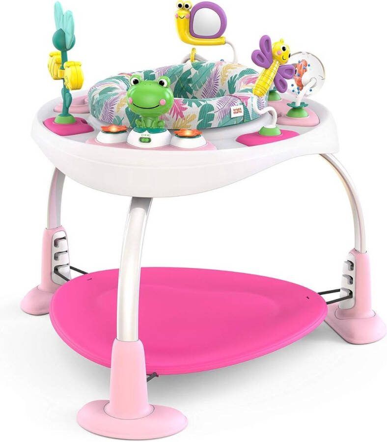 Dailysupplies Baby Jumper Speelgoed Kinderspeelgoed 1 & 2 Jaar Baby Speelgoed 0 Jaar Bouncer Roze