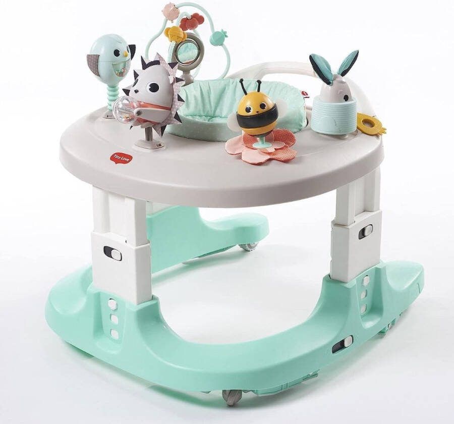 Dailysupplies Baby Jumper Speelgoed Kinderspeelgoed 1 & 2 Jaar loopwagen Walker Bouncer Grijs met Groen