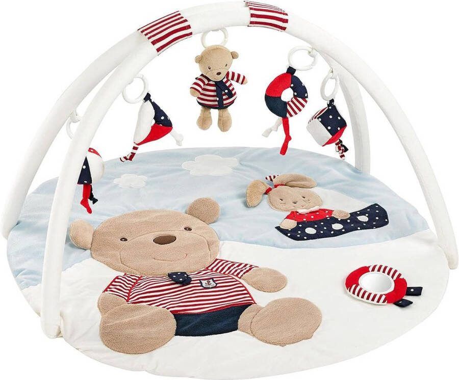 Dailysupplies Baby Speelkleed Met Boog Babyspeelgoed 0 Jaar Kinderspeelgoed 1 Jaar Speelmat Babygym Wit