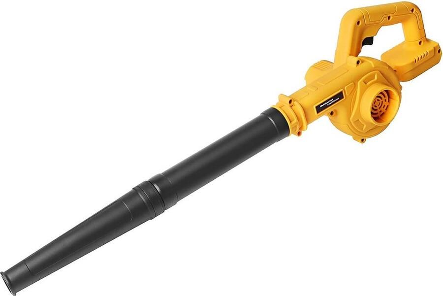 Dailysupplies Bladblazer Accu Bladblazers Verlengde Blaasmond 18V Geel