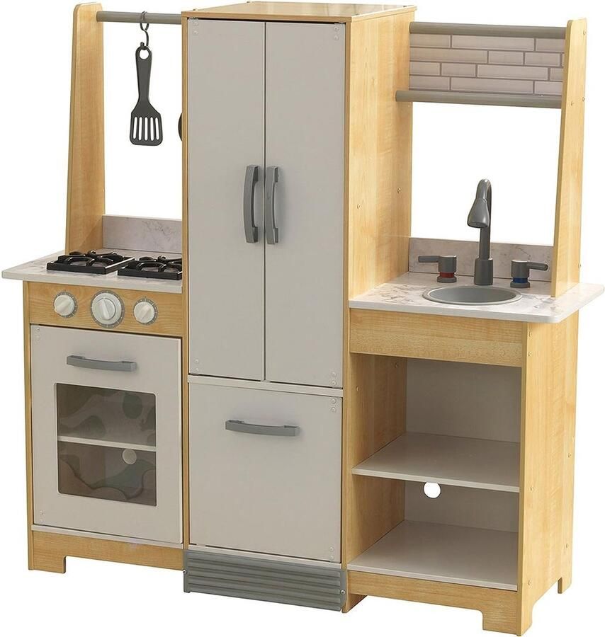 Dailysupplies Buitenkeuken Speelgoed Modderkeuken Mud Kitchen Kinderspeelgoed 2 Jaar voor Jongens en Meisjes Speelkeuken Hout