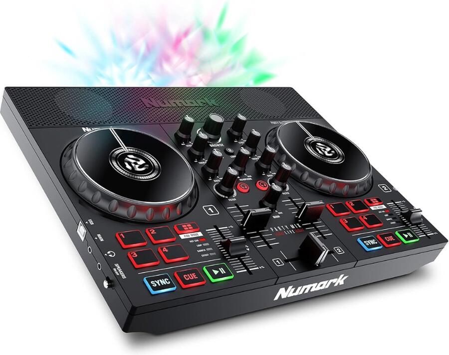 Dailysupplies Dj set Kinderen Mengpaneel voor Kinderen Soundboard Professioneel Mixer Zwart