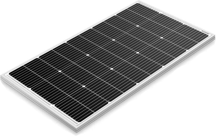 Dailysupplies Hoge Kwaliteit Zonnepanelen Compleet Pakket met Stekker Zonnepanelen Plat Dak Voor Thuis Camper en Camping Power Pack Bundel Wit