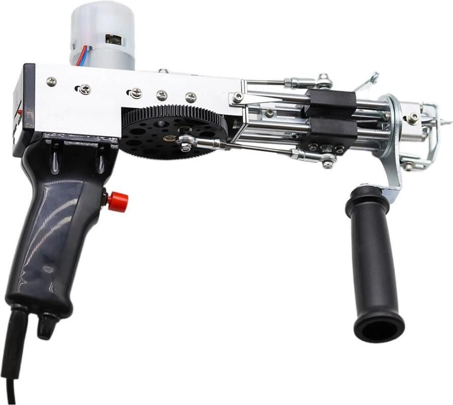 Dailysupplies Premium Tufting Gun Beginnerspakket Borduurmachine 2 in 1 Naaimachine Zwart