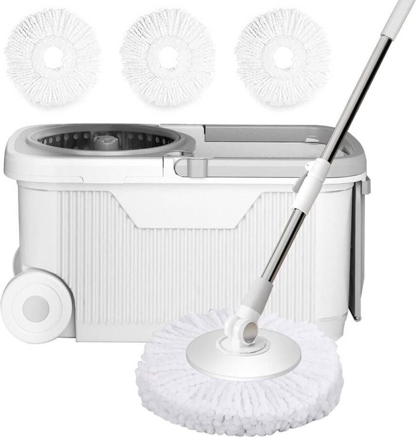 Dailysupplies Dweilsysteem Vloerwisser Dweilset Wit