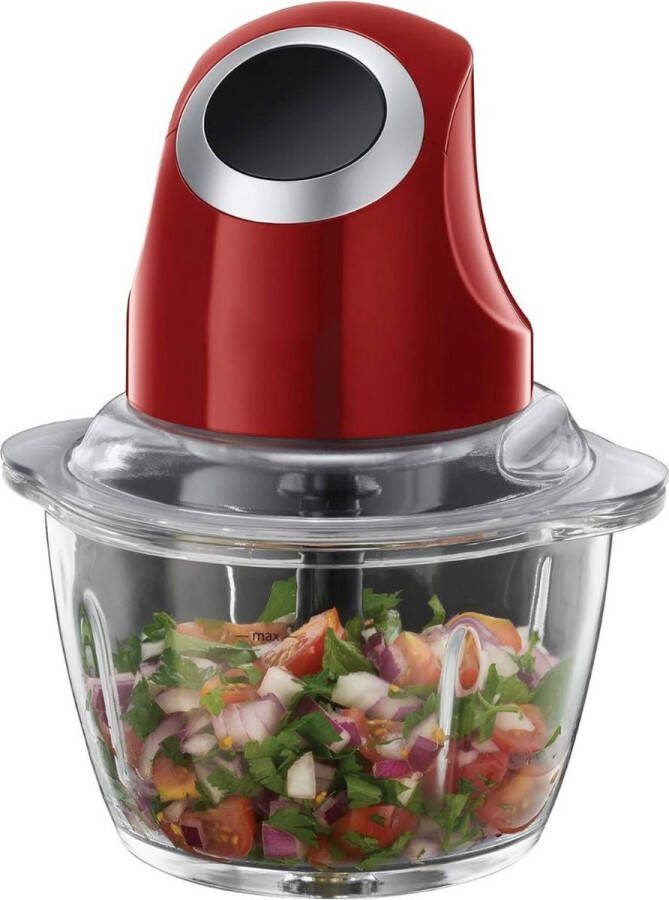 Dailysupplies Foodprocessor Elektrische Groentesnijder Multifunctioneel Vleesmolen Gehaktmolen RVS Top Kwaliteit Rood