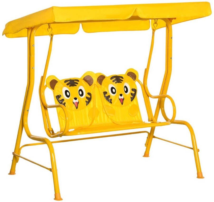 Dailysupplies Kinder Tuinset Schommel Schommelstoel Baby en Kinderen Geel