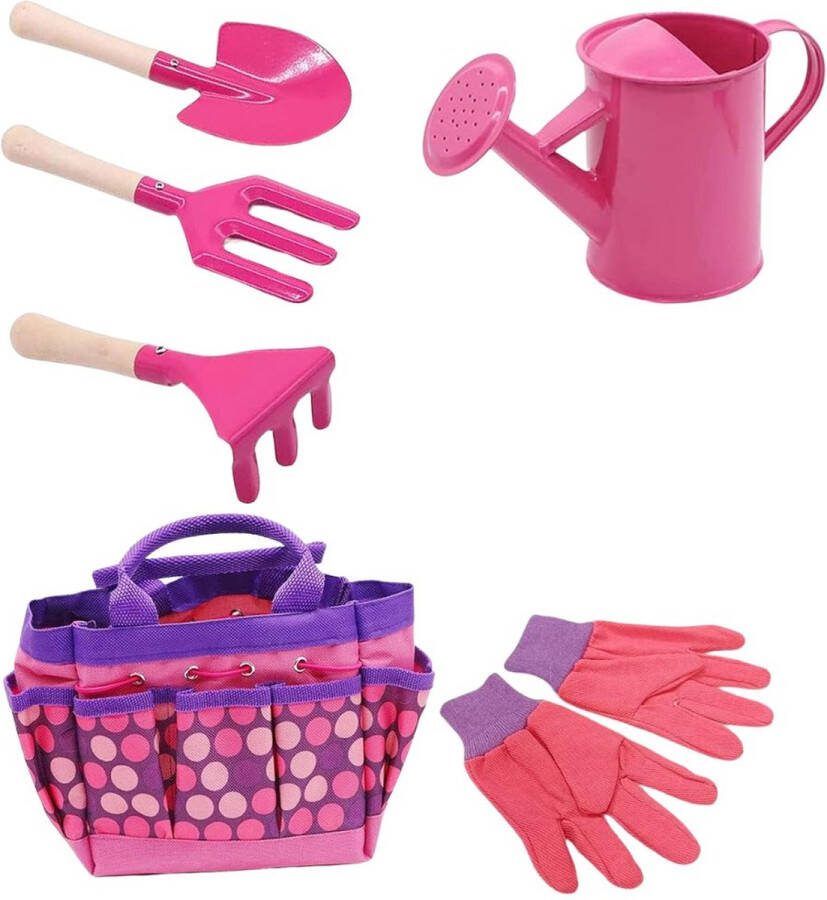 Dailysupplies Kinder Tuinset Strandspeelgoed Strandschep Kinder Tuingereedschap Roze
