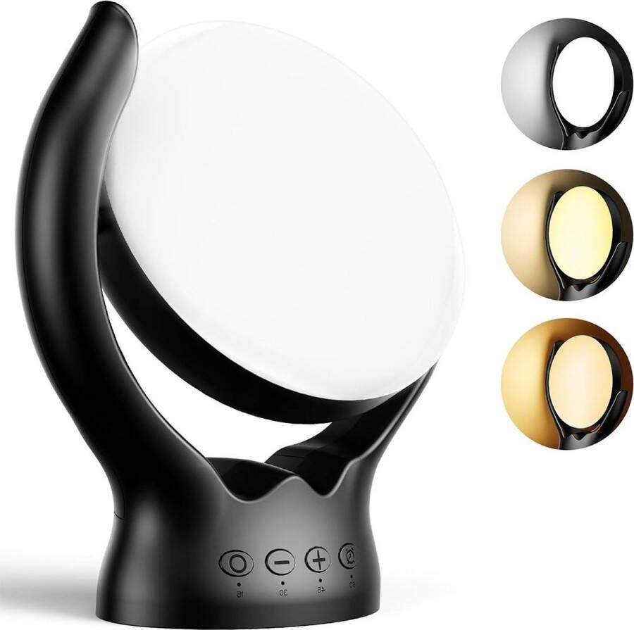 Dailysupplies Lichttherapie Lamp Daglichtlamp Bureaulamp Led Zwart