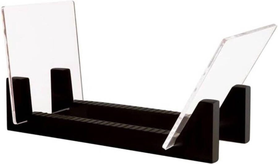 Dailysupplies LP Opbergsysteem Platenhouder Platenrek Opbergrek Boeken Tijdschriften Voor op Kast en Krat Zwart