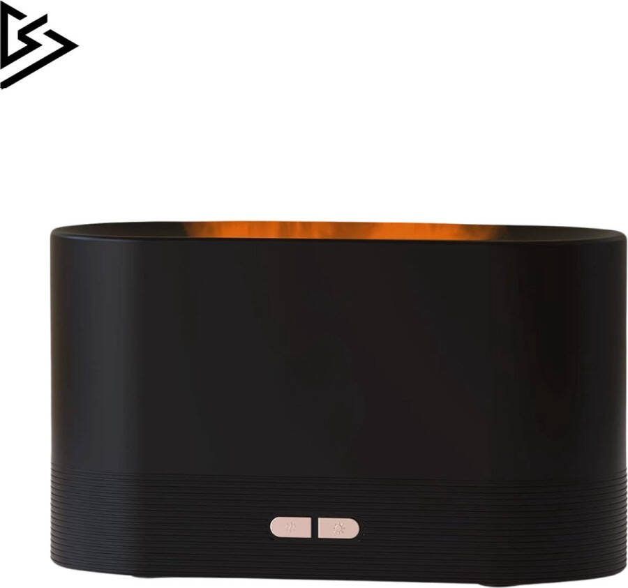 Dailysupplies Luchtbevochtiger Aroma Diffuser Luchtbevochtigers Zwart