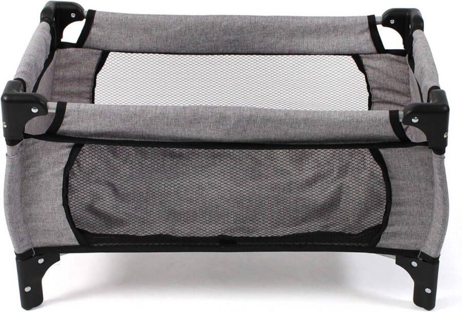 Dailysupplies Luxe Poppenbed Poppenbedje Poppenhuis Meubels Grijs