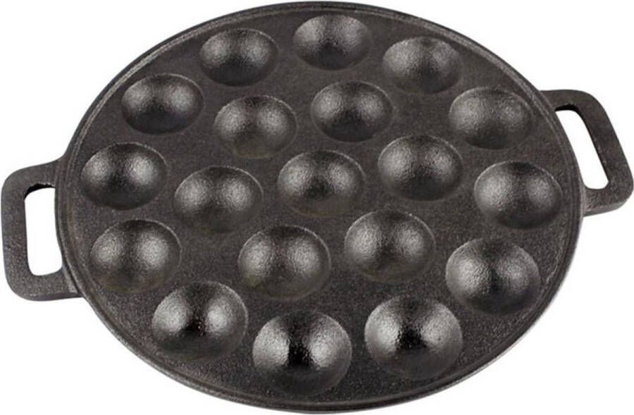Dailysupplies Poffertjespan Inductie Poffertjesmaker Poffertjespannen Zwart