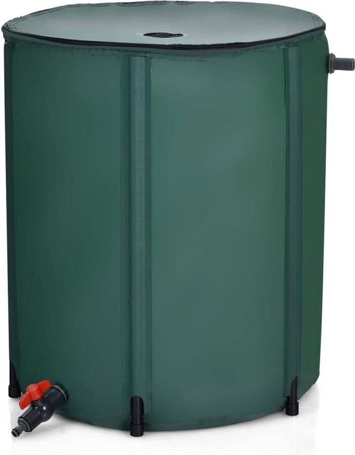 Dailysupplies Regenton Kunststof Regentonnen Donker Groen
