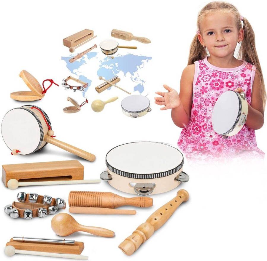 Dailysupplies Speelgoed 4 Jaar Kinderspeelgoed Jongens Educatief Speelgoed Meisjes Muziek Instrumenten