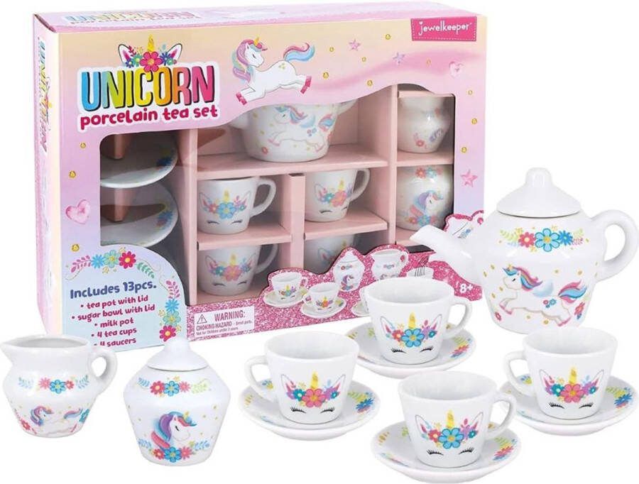 Dailysupplies Theeservies Speelgoed voor Kinderen Kinderspeelgoed 1 2 3 Jaar en Ouder Meisjes en Jongens Roze Set