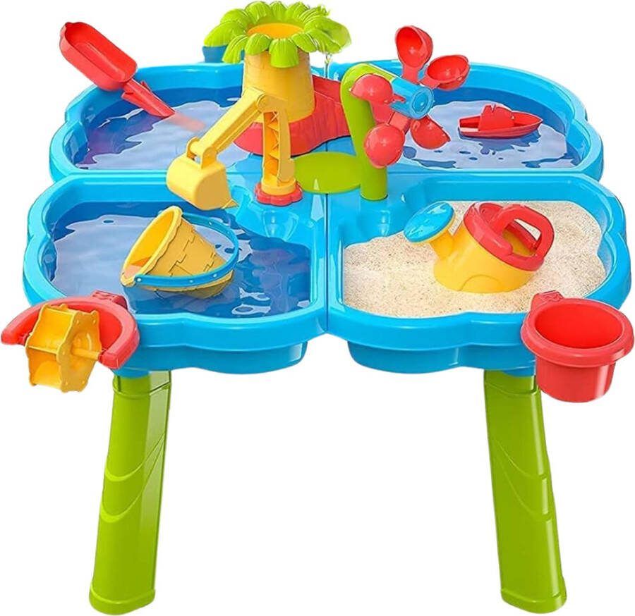Dailysupplies Watertafel Zandtafel Speeltafel voor Kinderen Activiteiten Tafel voor Baby en Kinderen Licht Blauw