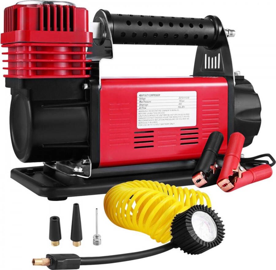 Dakta 12V Adventurer Heavy Duty Portable Air Compressor 4X4 Tyre Pump 1 12V Adventurer Heavy Duty Portable Air Compressor 4X4 Tyre Pump 2 12V Adventurer Heavy Duty Portable Air Compressor 4X4 Tyre Pump 3 12