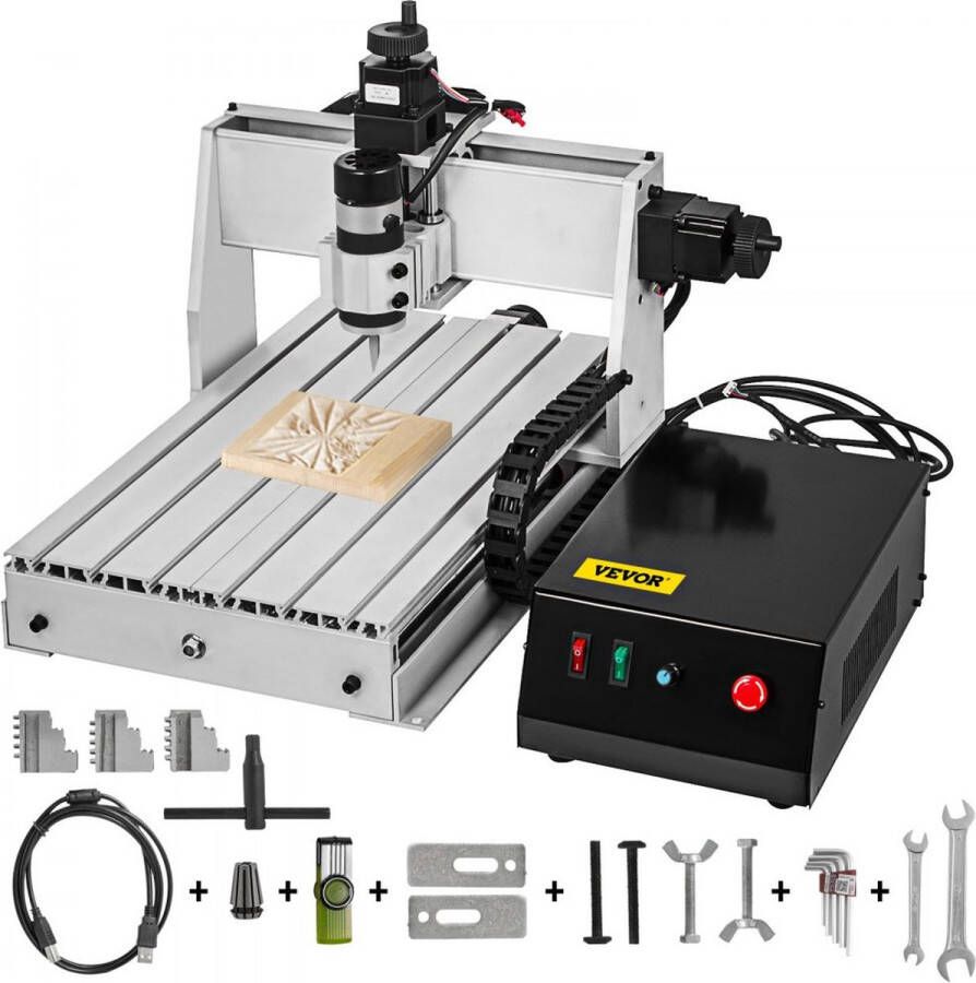 Dakta 3 Axis CNC 3040 Freesmachine Met USB Graveermachine Router voor Metaal Glas Hout Steen