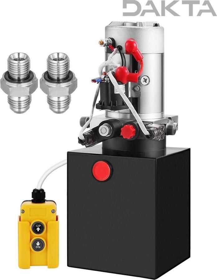 Dakta Hydraulische pomp Elektrisch Waterpomp Waterdruk pomp Hoge druk Dubbele werking 12V