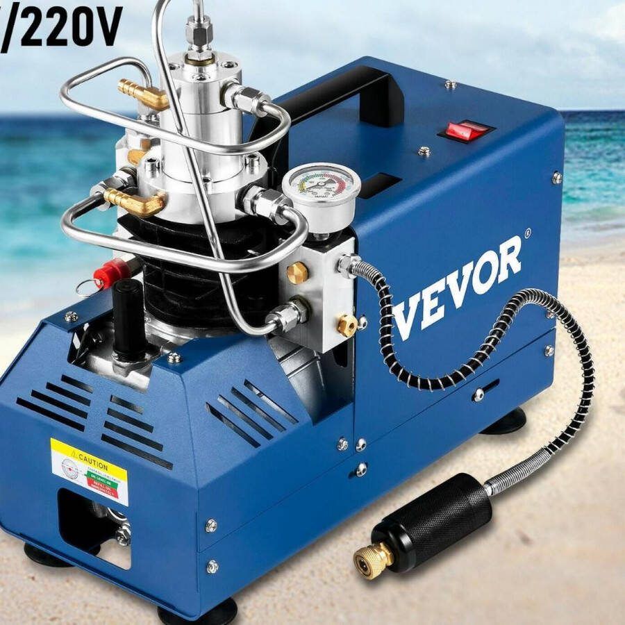 Dakta Luchtcompressor Lucht Elektrisch 110V 1800W Compressor Hoge druk Geschikt voor Paintball