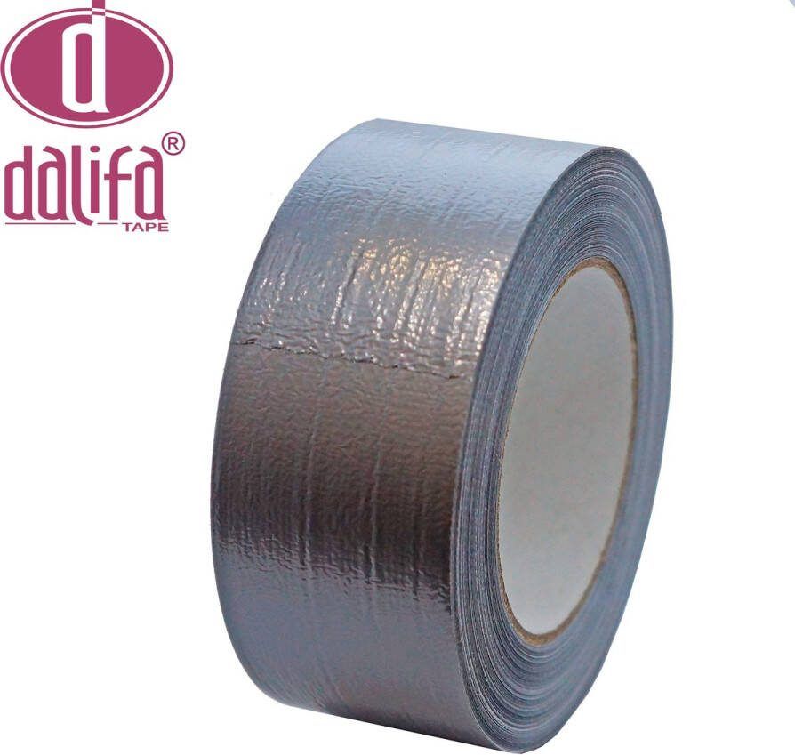 Dalifa-Tape Ducttape Plakband Reparatietape Steentape Textieltape Grijs 50 mm x 50 m