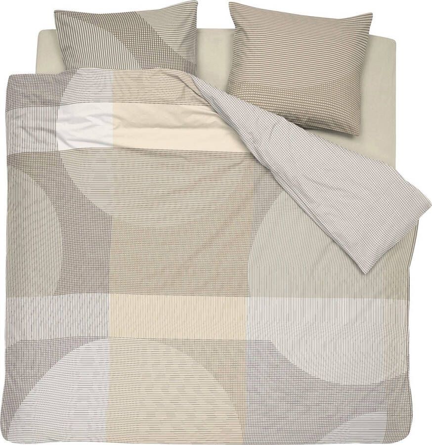 Damai dekbedovertrek Base Katoen 240x200|220 cm Beige