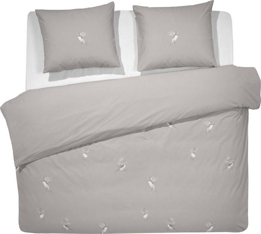 Damai Dekbedovertrekset bio percale 240 x 200 220 cm finker sand