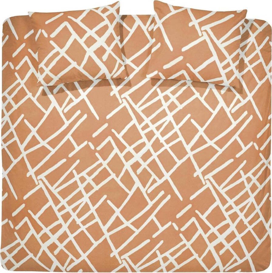 Damai Dekbedovertrekset katoen 200x200 220 cm kline caramel