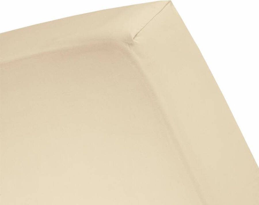 Damai hoeslaken Double jersey 180x220cm of 200x200cm Vanille
