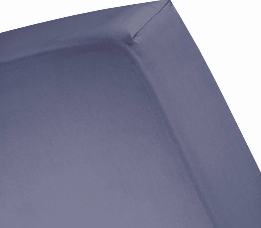 Damai Hoeslaken hoge hoek (tot 35 cm) Katoen 90 x 210 cm Dark blue