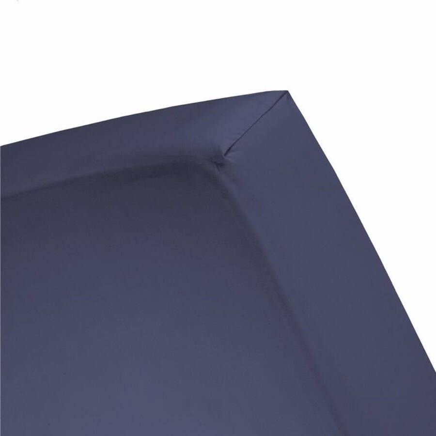 Damai Hoeslaken (tot 25 cm) Double Jersey 80 90 x 200 210 220 100 x 200 cm Dark blue