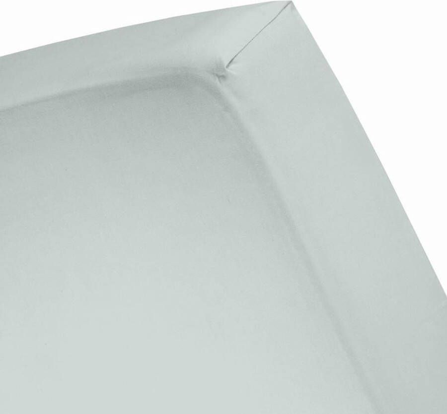 Damai Hoeslaken percal Bio 90 x 200 (17) mist Standaard (tot 25 cm)