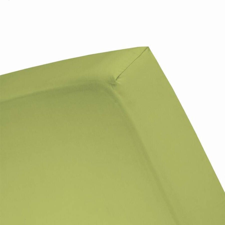 Damai Hoeslaken (tot 25 cm) Double Jersey 160 x 200 210 220 180 x 200 210 cm Lime