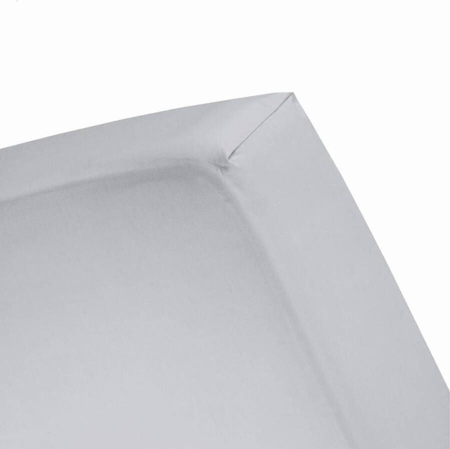 Damai Hoeslaken (tot 25 cm) Katoen 80 90 100 x 200 210 cm Light grey
