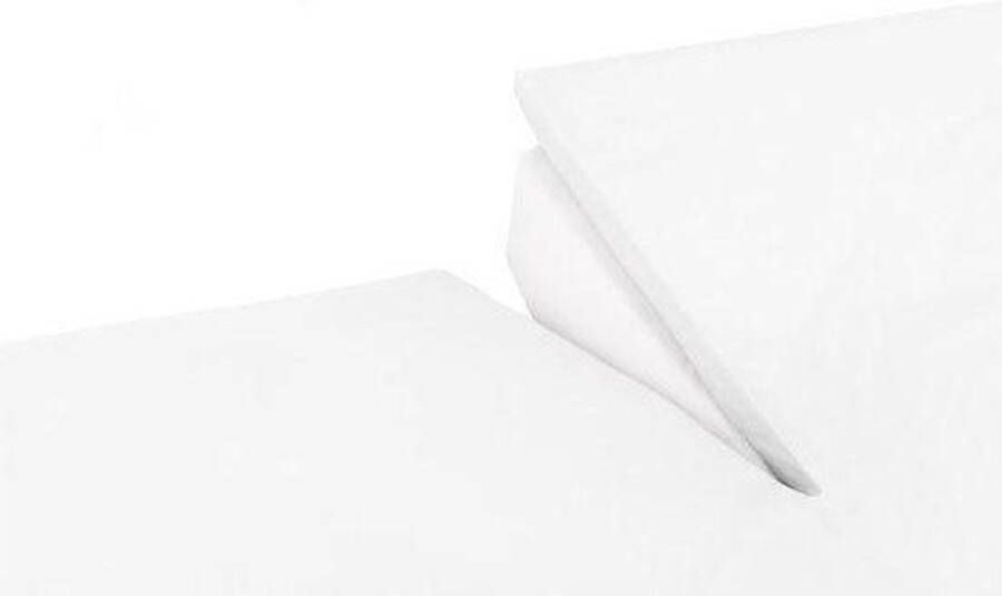 Damai Topcover katoen 180 x 200 (01) white BI-inkeping enkel (tot 8 cm) Nightkiss