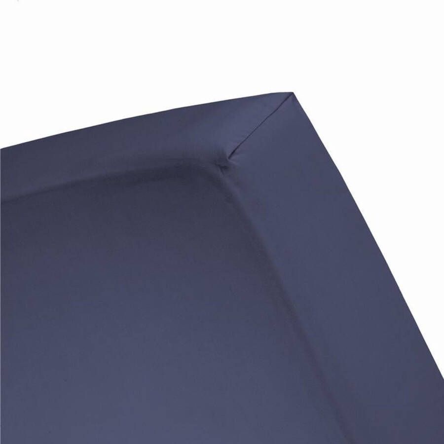Damai New Fit Hoeslaken Premium Jersey 180 x 200 210 220 cm Dark Blue