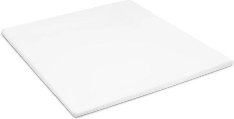 Damai Organic Topper hoeslaken (tot 15 cm) Bio satijn 100x210 cm White