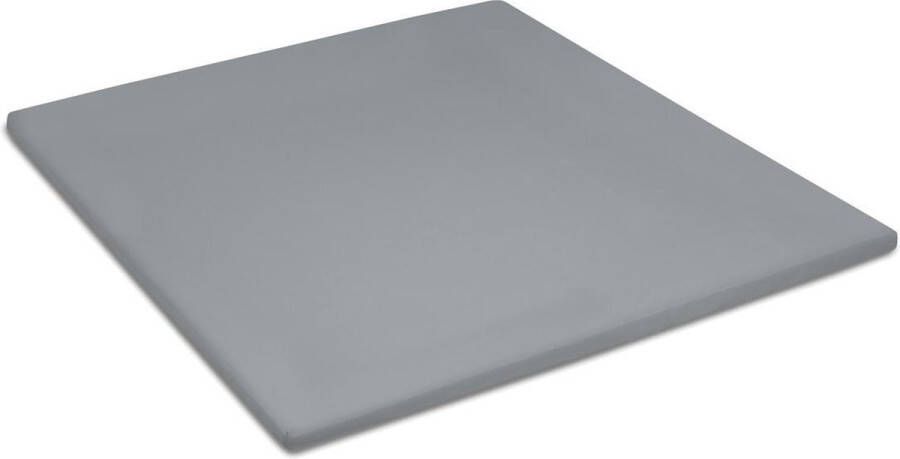 Damai Organic Topper hoeslaken (tot 15 cm) Bio satijn 100x220 cm Grey