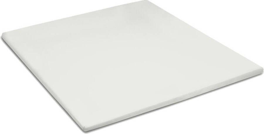 Damai Organic Topper hoeslaken (tot 15 cm) Bio satijn 100x210 cm Ivory