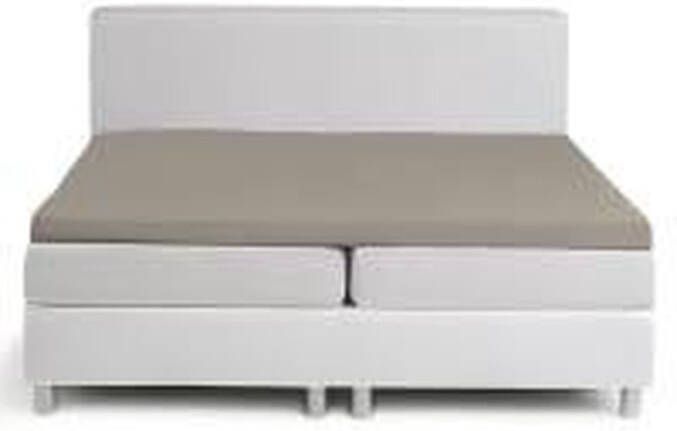 Damai Topcover katoen 160 x 210 (30) taupe Standaard (tot 8 cm) Nightkiss