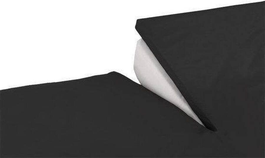 Damai Topcover katoen 200 x 210 (99) black BI-inkeping enkel (tot 8 cm) Nightkiss