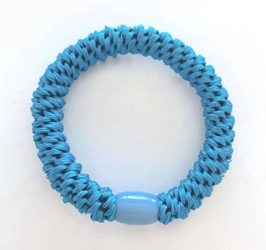 Damesdingetjes Hairtie armband haarelastiekje Blauw Lief voor je haar Extra grip Multifunctioneel ook te gebruiken als armband