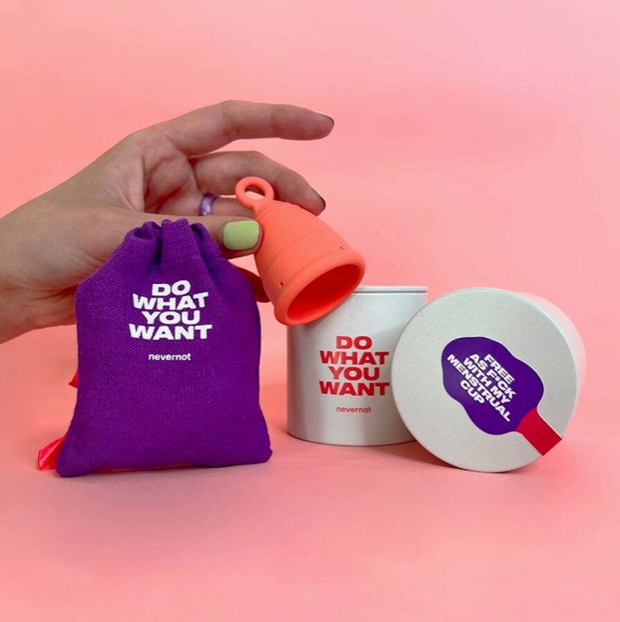 Damesdingetjes Nevernot Menstruatiecup Bijzonder duurzaam Gaat tot 10 jaar mee Medisch siliconen
