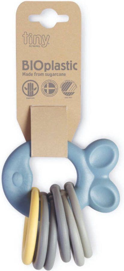 Dantoy BIO Dantoy bijtring vis- blauw Bijtring ketting